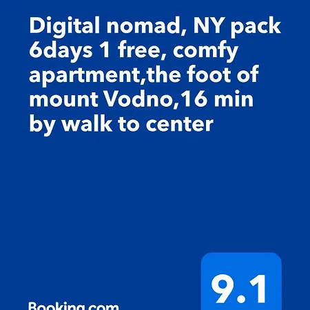 Apartment Digital Nomad, 80 Sqm, Free Park,16 Min By Walk To Center, Quiet Nbhd
